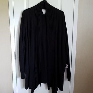 Plus size Black Cardigan